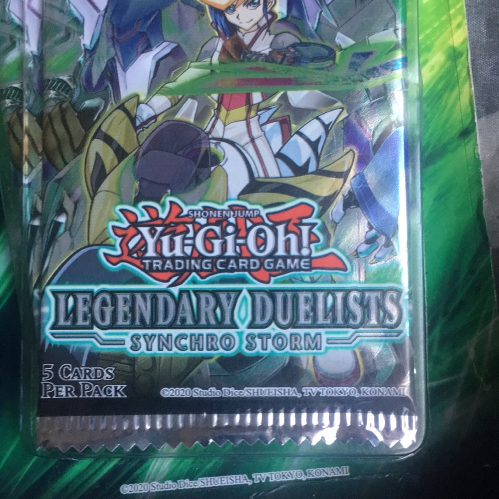 Konami Yu Gi Oh! Legendary Duelists Synchro Storm Trading card System
